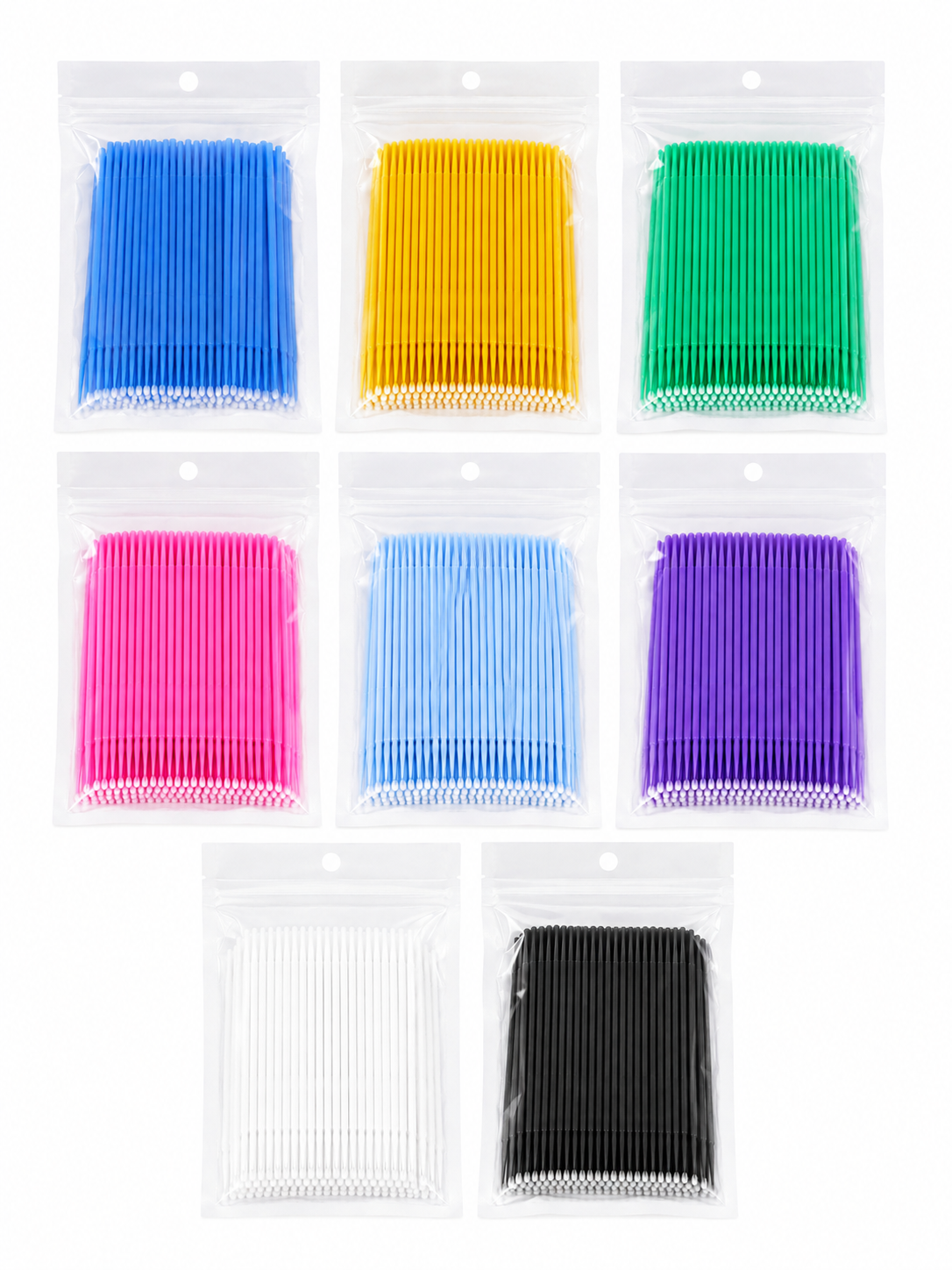 Microbrushes in a package of 100 pcs.